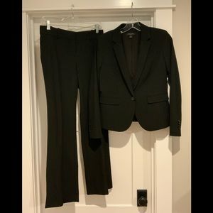 Ann Taylor black classic blazer and pant